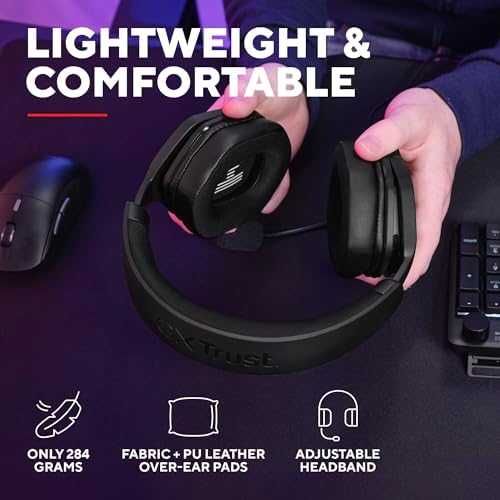 Нови Gaming слушалки GXTrust Ravox 50мм драйвери за PS5 PS4 PC Switch