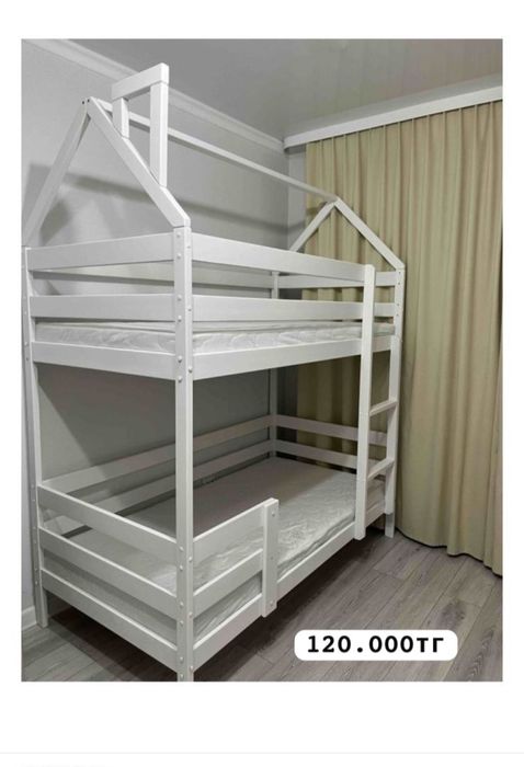 двухъярусная кровать , горка детская пластиковая