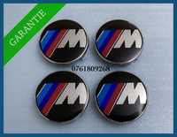 Set 4 capace M 68mm jante aliaj BMW seria 1 2 3 4 5 6 7 X1 X3 X5 X6