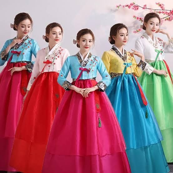 Hanbok Korea одежда