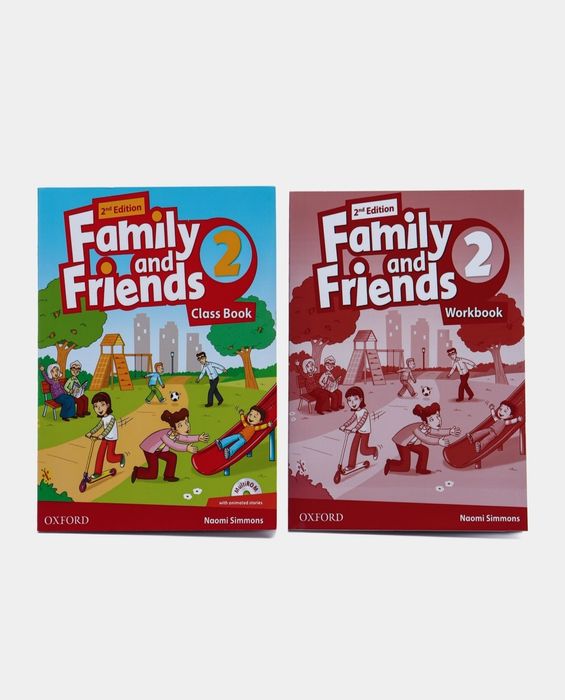 Доставка. Family and Friends 0-6 class book+workbook