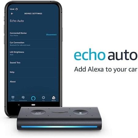 Difuzor portabil Amazon Echo Auto - Bluetooth , Alexa, negru,sigilat