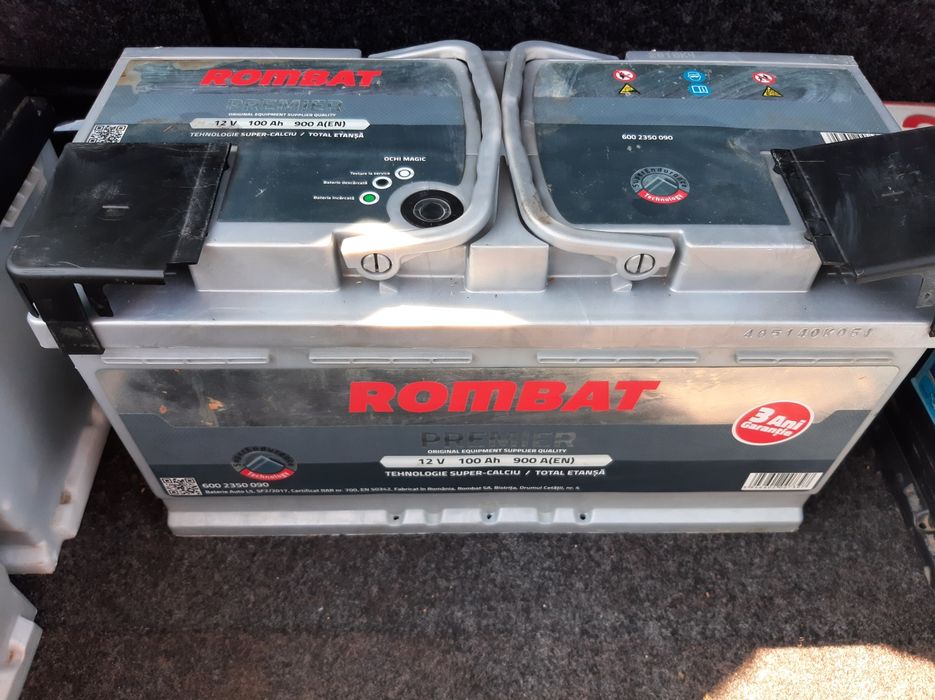 Baterii auto 12V de la 50Ah la 100Ah