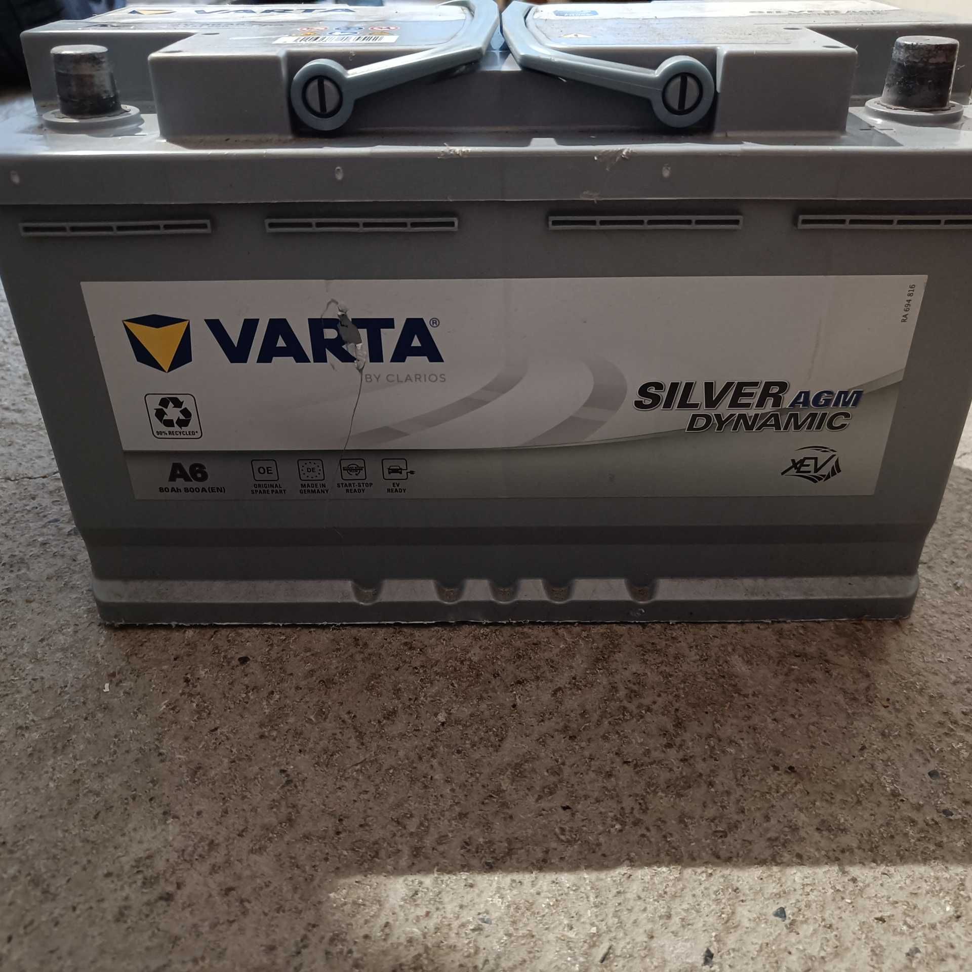 Акумулатор Varta 12 V 80 Ah 800A  AGM