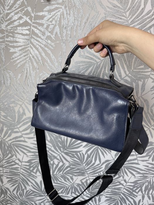 Темно синяя сумка/Қою көк сөмке/универсальный