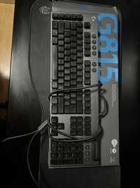 Tastatura gaming mecanica Logitech G815 Lightsync, RGB Clicky