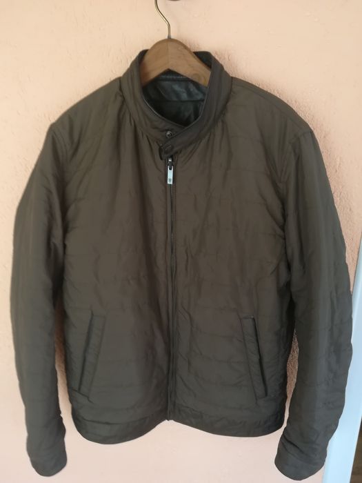 Geaca piele bărbați Massimo Dutti L