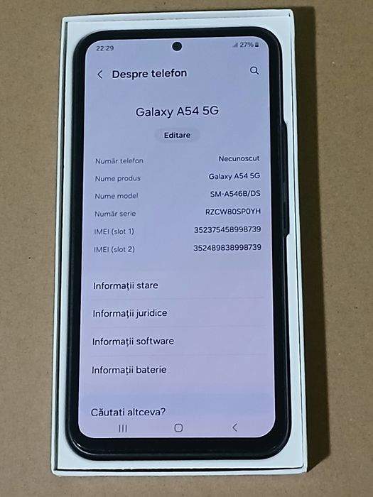 Samsung A54 5G 8gb Ram