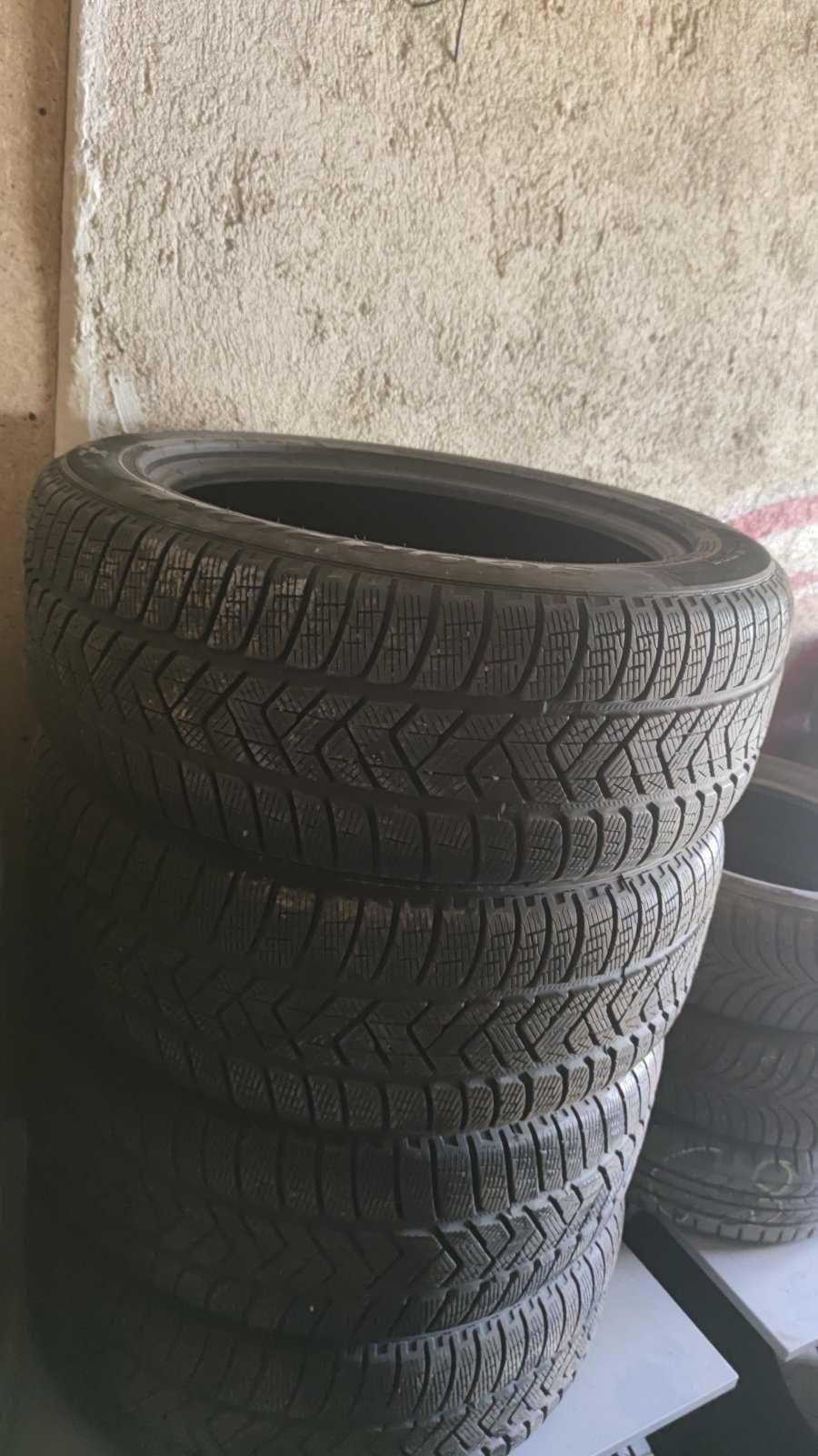 4 броя 235/55/19 зимни гуми PIRELLI Scorpion Winter RunFlat 2019 6,5мм