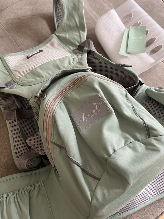 Ергономична раница Кенгуру, новородено, бебеносене, седалка дете