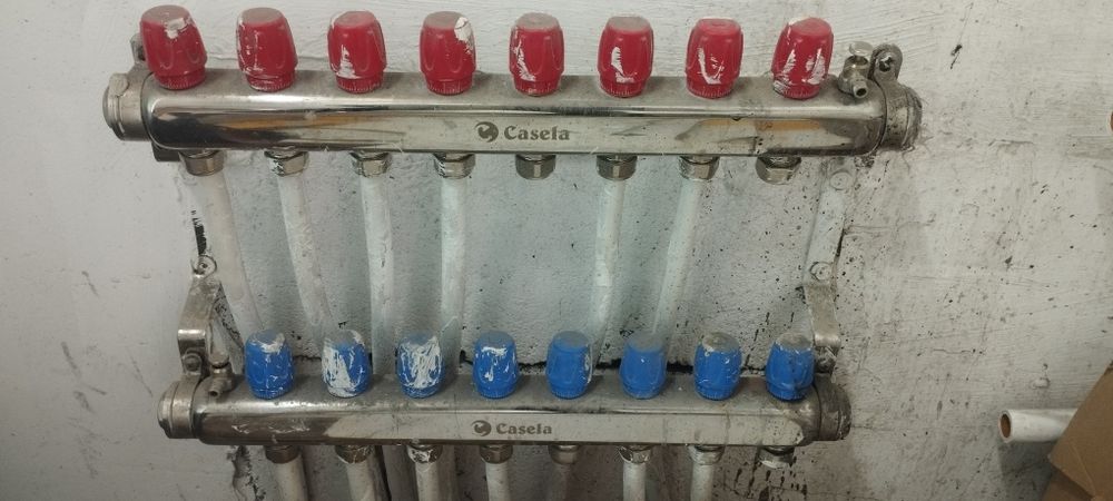 Колектор на теплый пол б/у