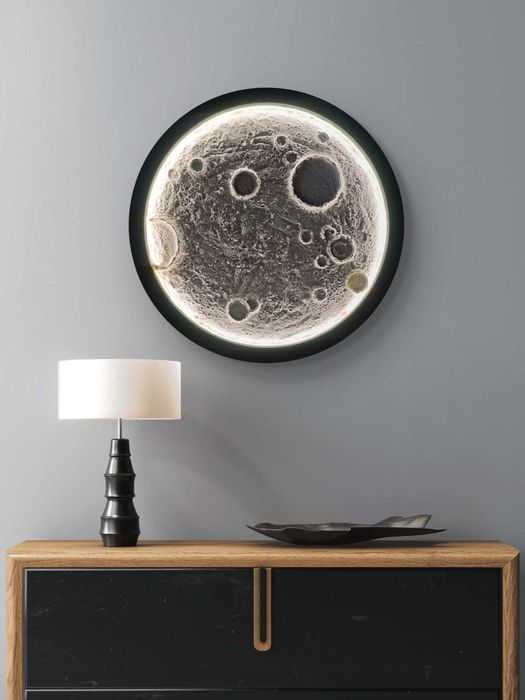 Стильный подарок светильник Луна