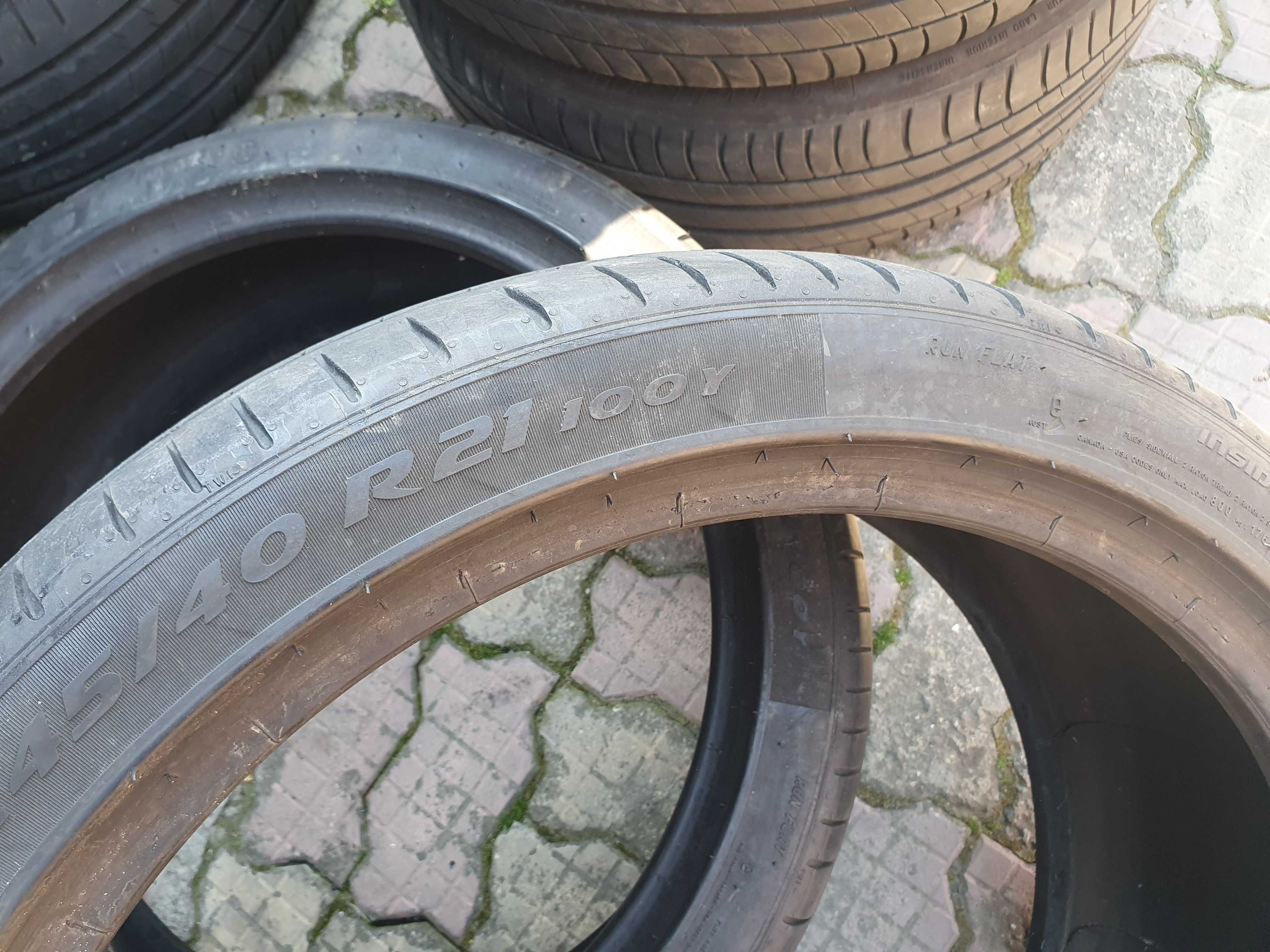 245 40 21,2buc vara PIRELLI P ZERO.RunFlat,5mm