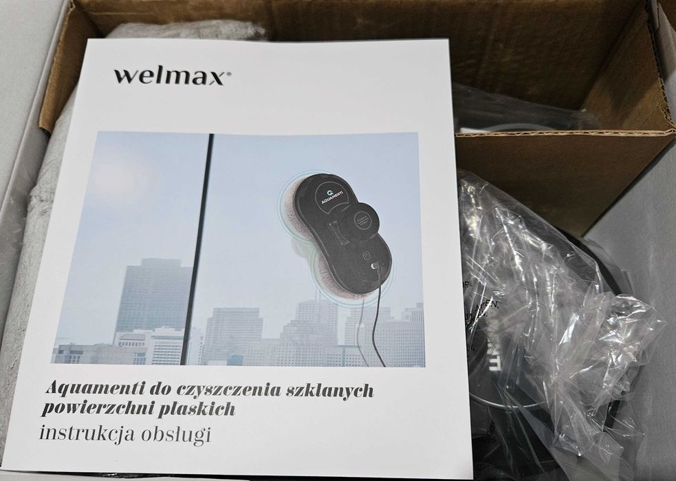 Робот за почистване на стъкла Welmax Aquamenti – нов, с гаранция
