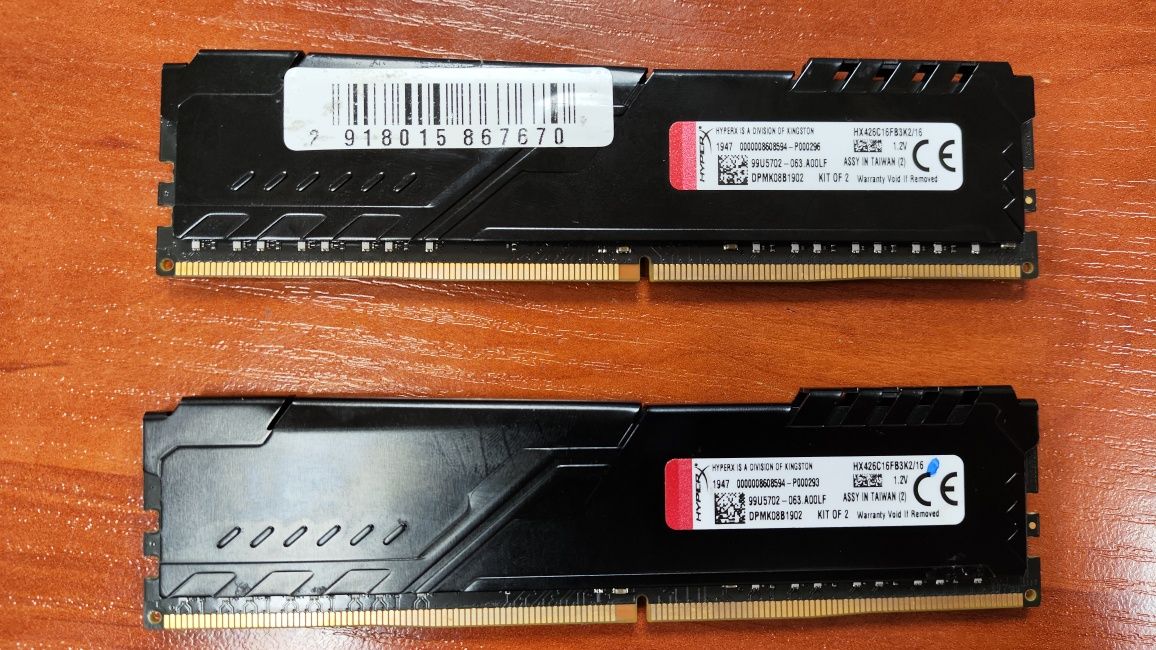 ОЗУ DDR4 16GB Kingston HyperX