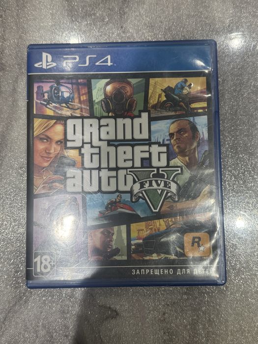 GTA 5 диск на playstation
