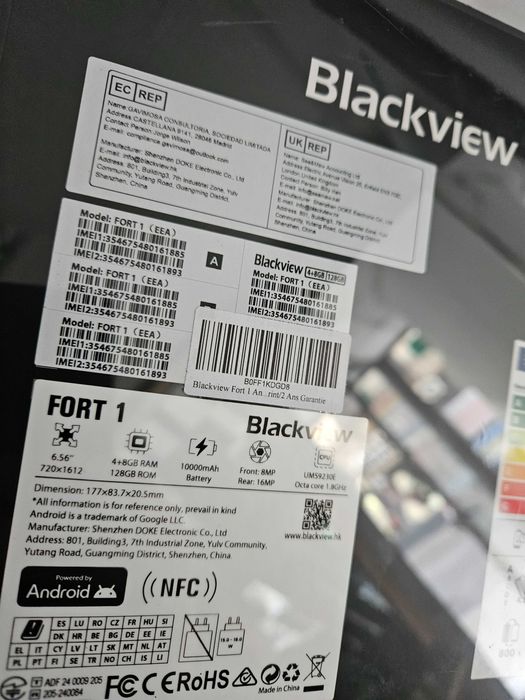 Blackview fort 1, 128Gb, sigilat la cutie, Garantie 30 zile.