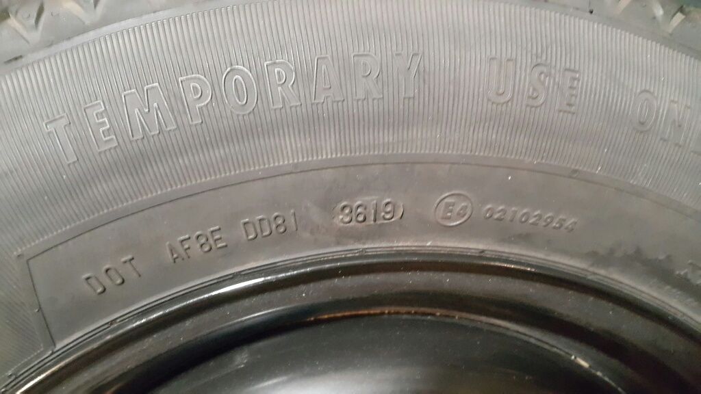 резервна гума патерица 145/70/17 5x114.3 17цола мазда, хонда и др.