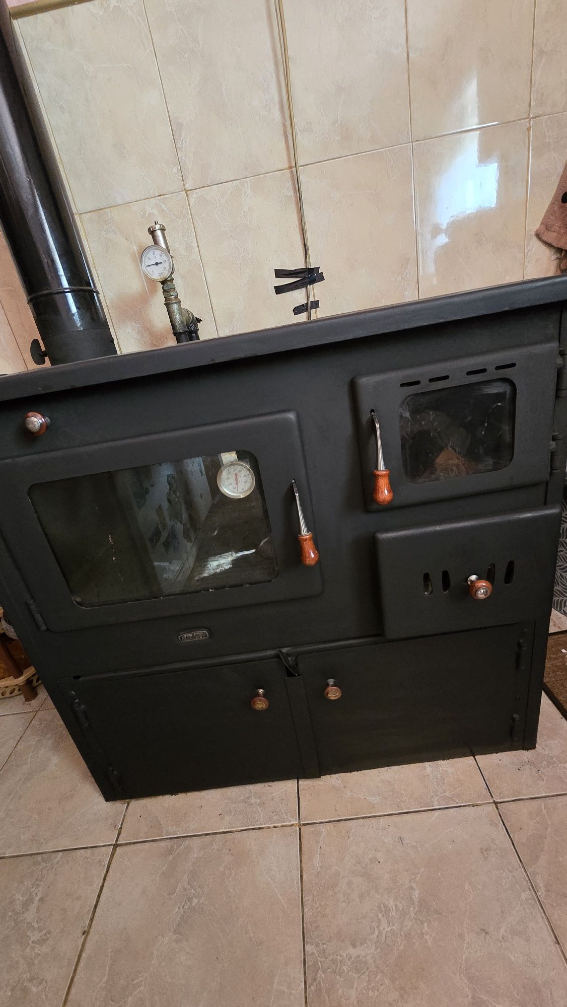 Печка Прити с водна риза 12kw