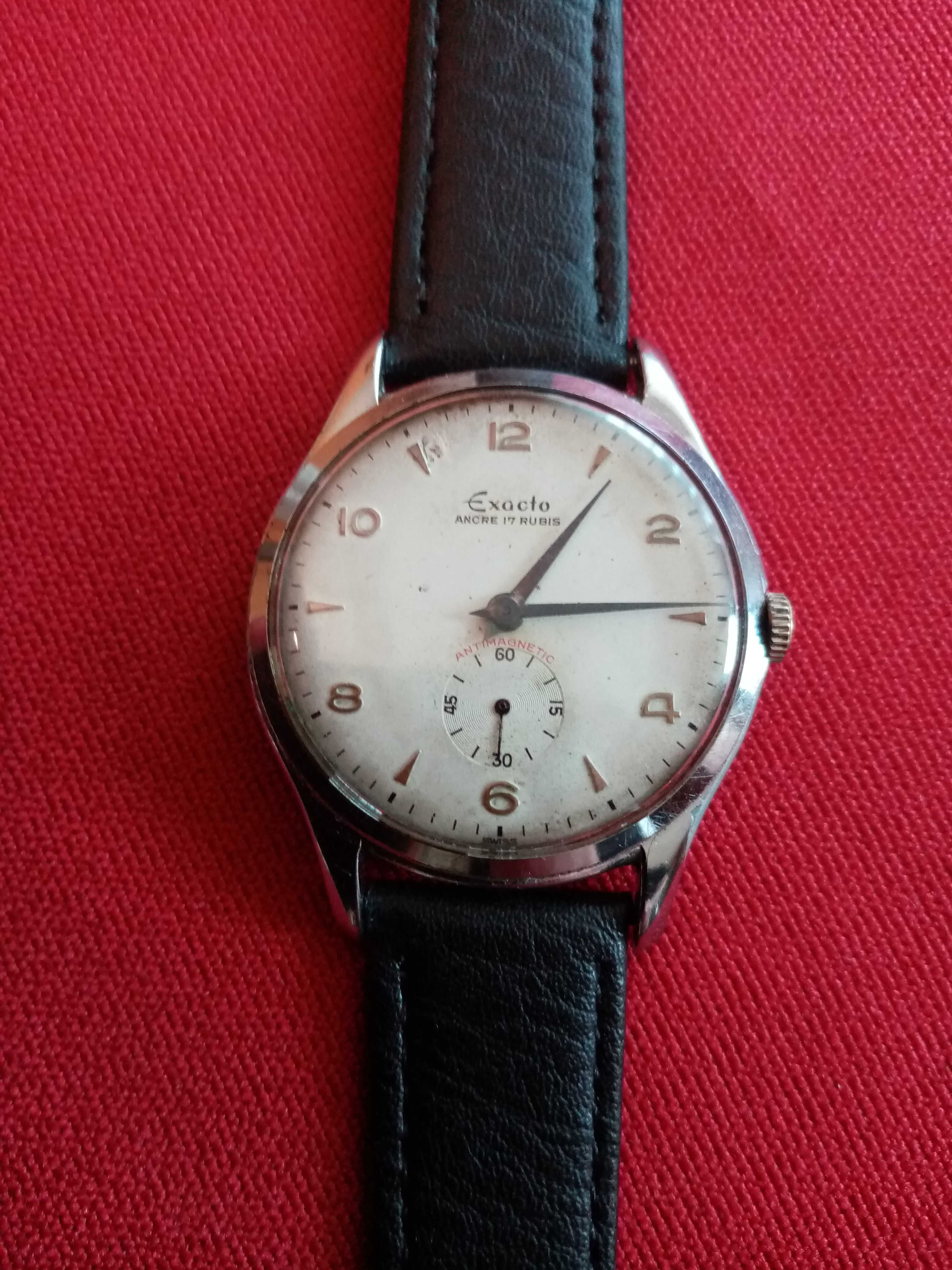 EXACTO by RADO Watch Co, 1950г. Vintage Swiss,Jumbo, мъжки часовник