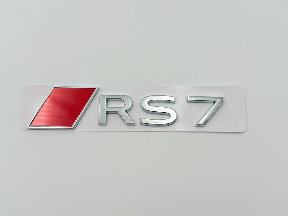 Emblema AUDI RS7 spate crom NOU