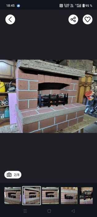 Hand made decorațiune de iarnă semineu