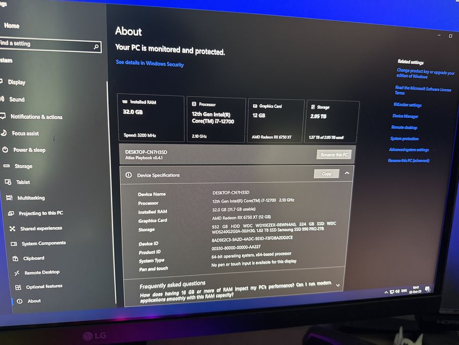 Procesor Intel I7 12700