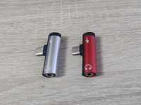 Adaptor USB-c la jack 3.5mm cu port incarcare