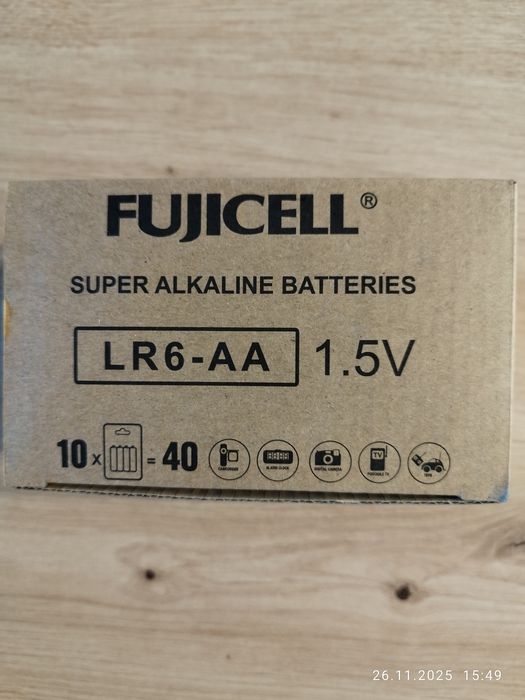 Алкални батерии LR06 кутия 40 бр