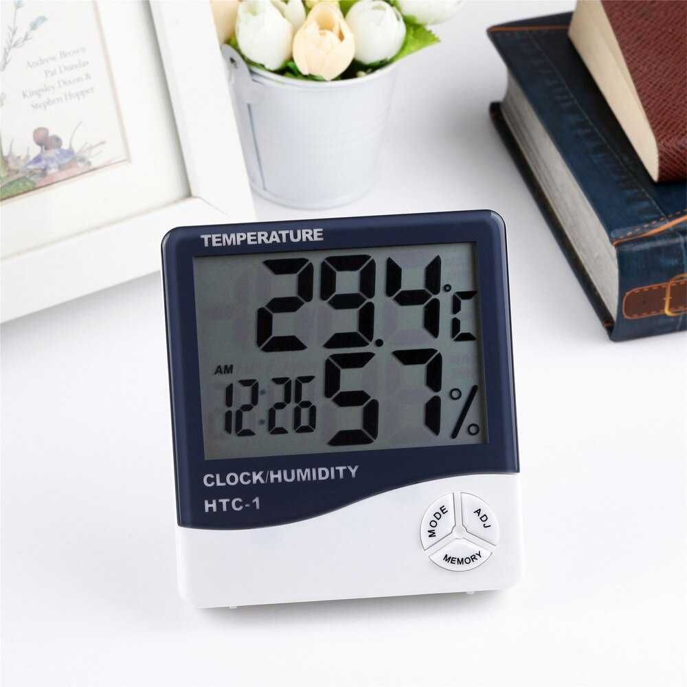 Новые Часы Термометр-гигрометр HTC-1
