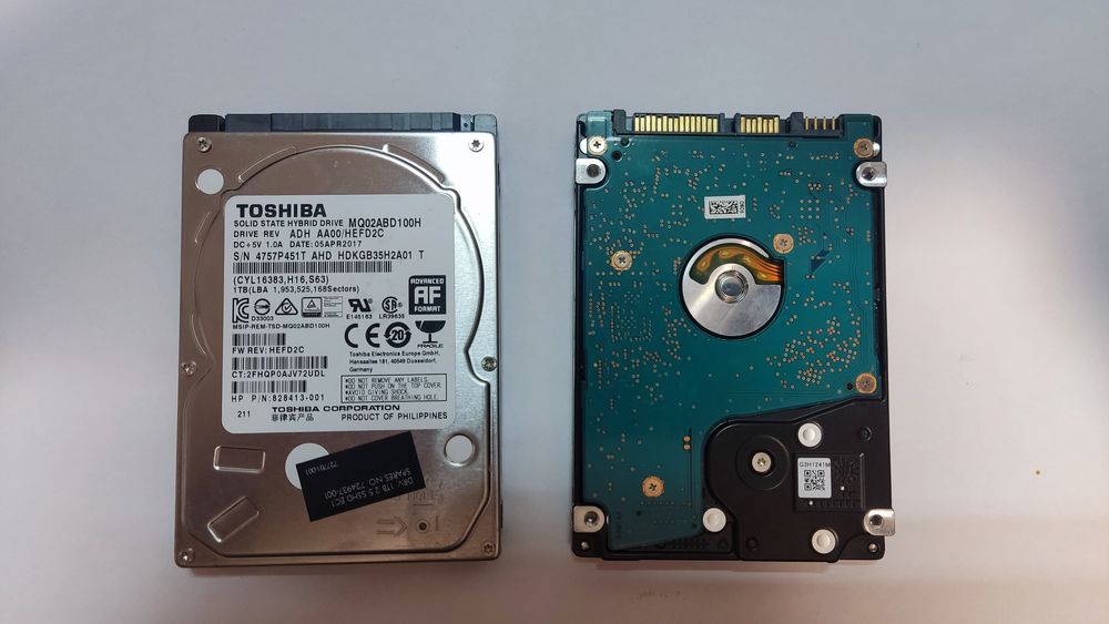 Жёсткие диски SSHD 1000Gb