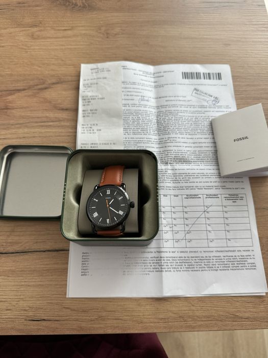 Ceas Fossil nou, nepurtat