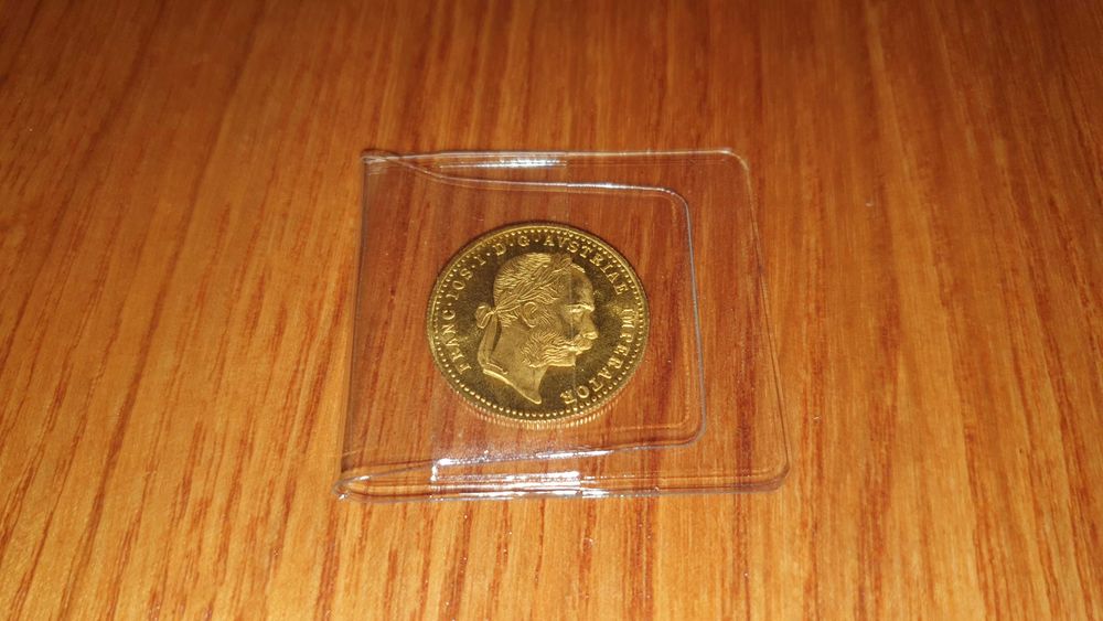 Monede aur Franz Iosef 1915 puritate 986 impecabile !