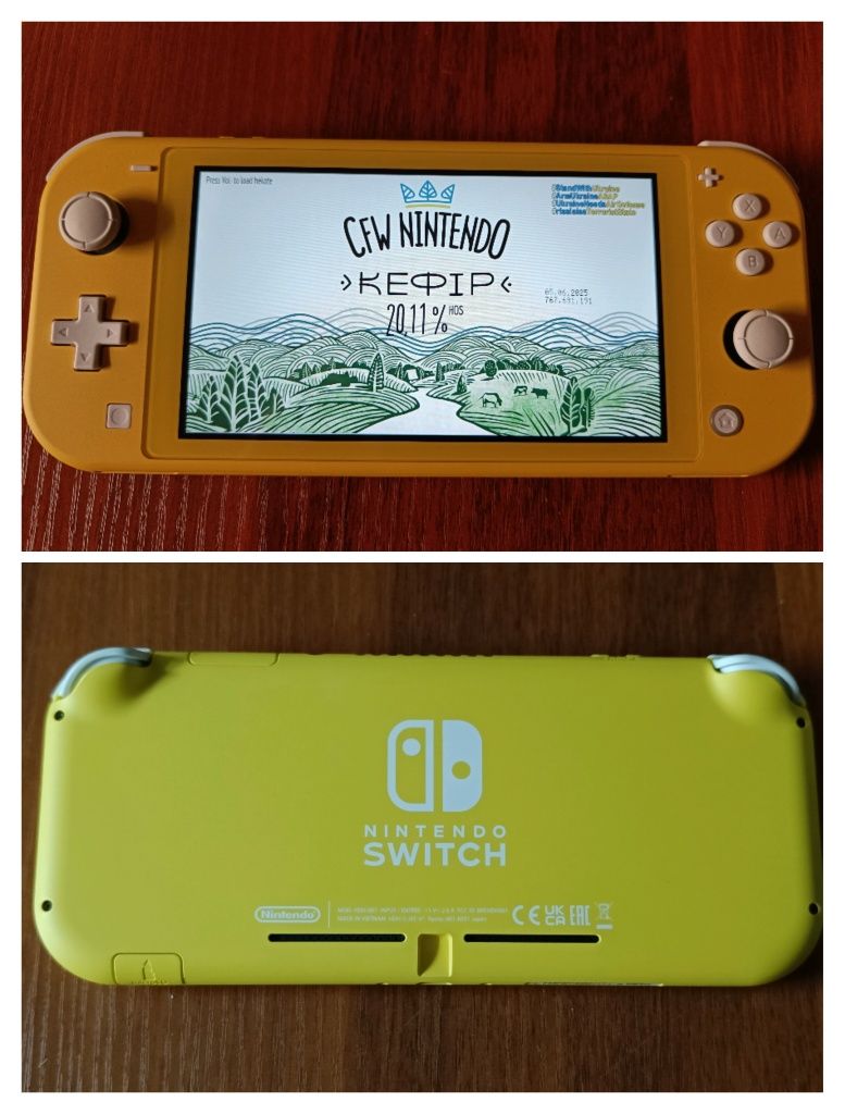 Nintendo switch lite + 55 игр!
