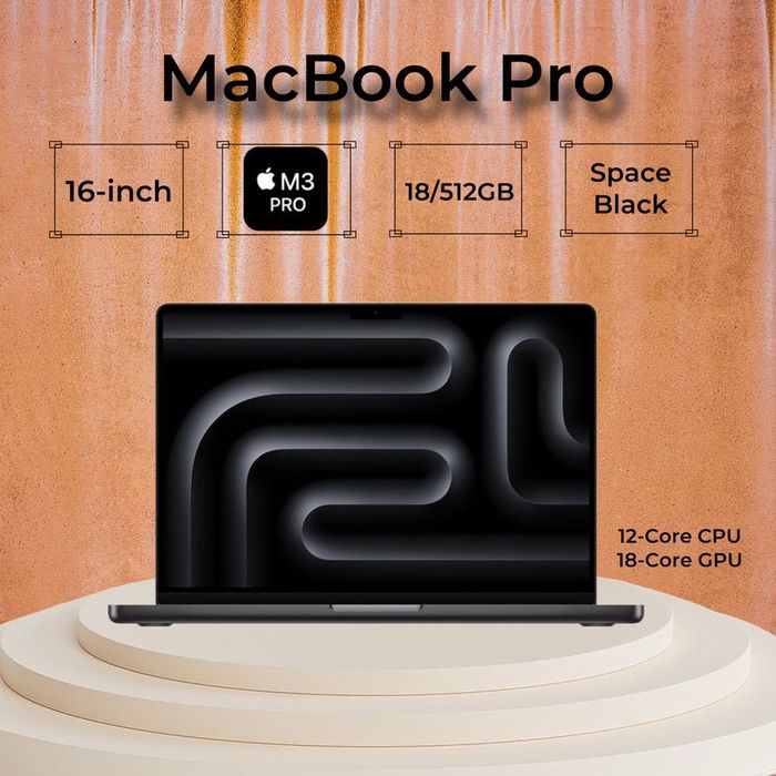 Macbook pro 16 18/512 m3 pro