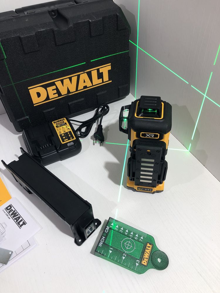 Nivelă laser 3x360* DeWalt XR 18v