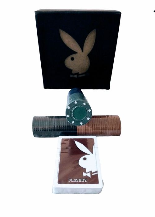PLAYBOY преносим покер комплект