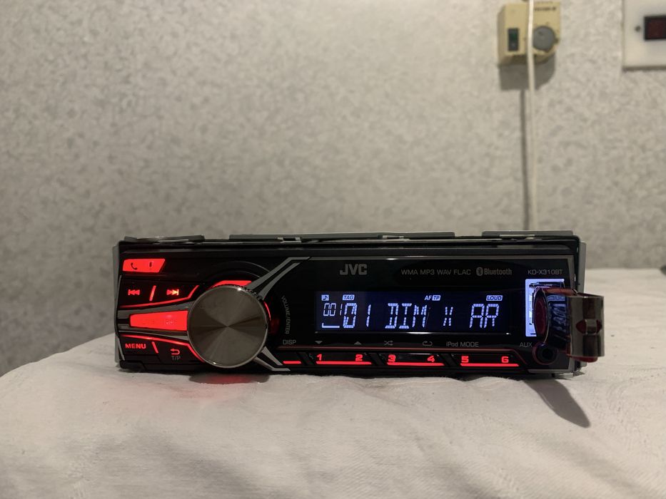 Авто радио JVC Bluetooth