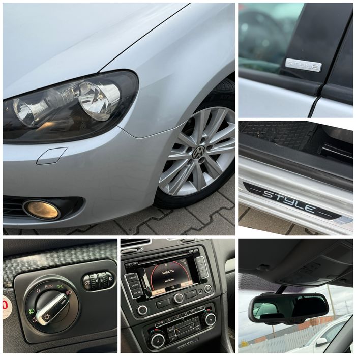 Vw Golf 6 2012•Style•Euro5•1.6Diesel