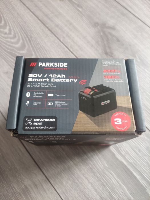 Acumulator baterie smart 20 V 12 ah Parkside Performance
