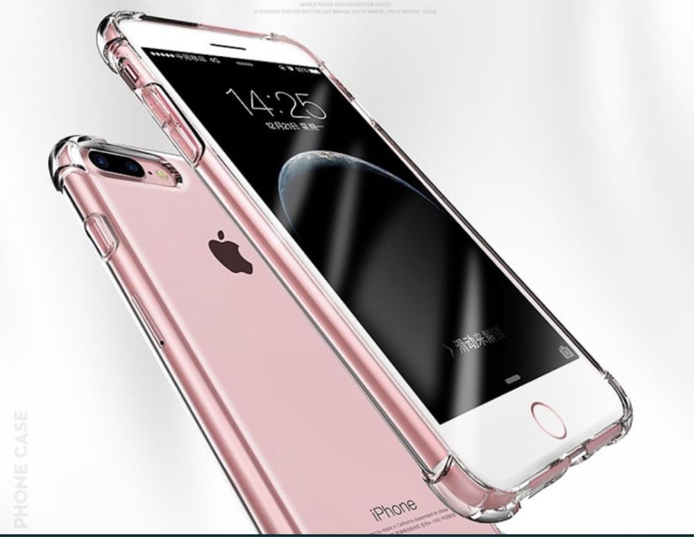 Husa/Bumper Protectie Colturi Silicon Iphone 7 8 PLUS SE 16E