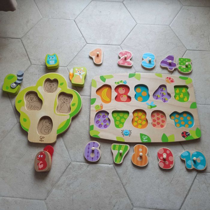 Hape дървени пъзели