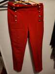 Pantaloni roșii eleganti