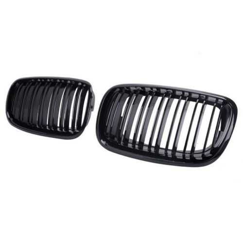 Бъбреци Решетки БМВ BMW X5 X6 E70 E71 E72 2007 - 2014 Черен Гланц Лак