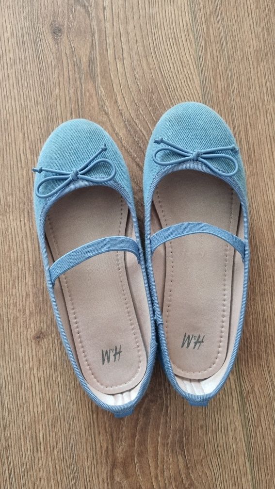 Балеринки от деним H&M