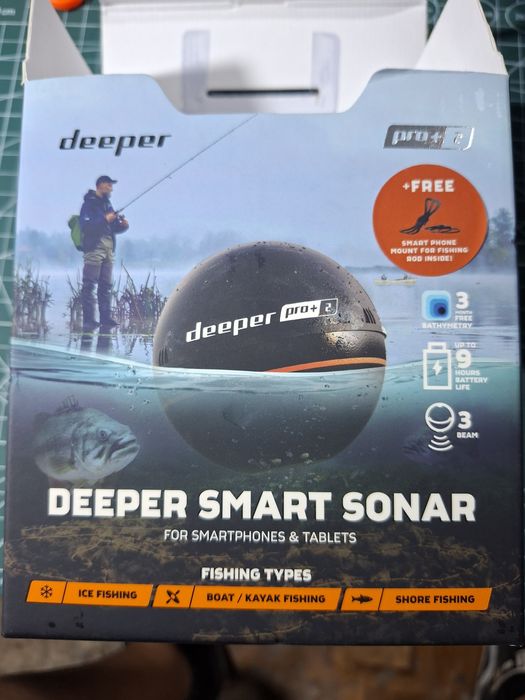 Sonar Deeper pro+ 2 cu suport pt.telefon