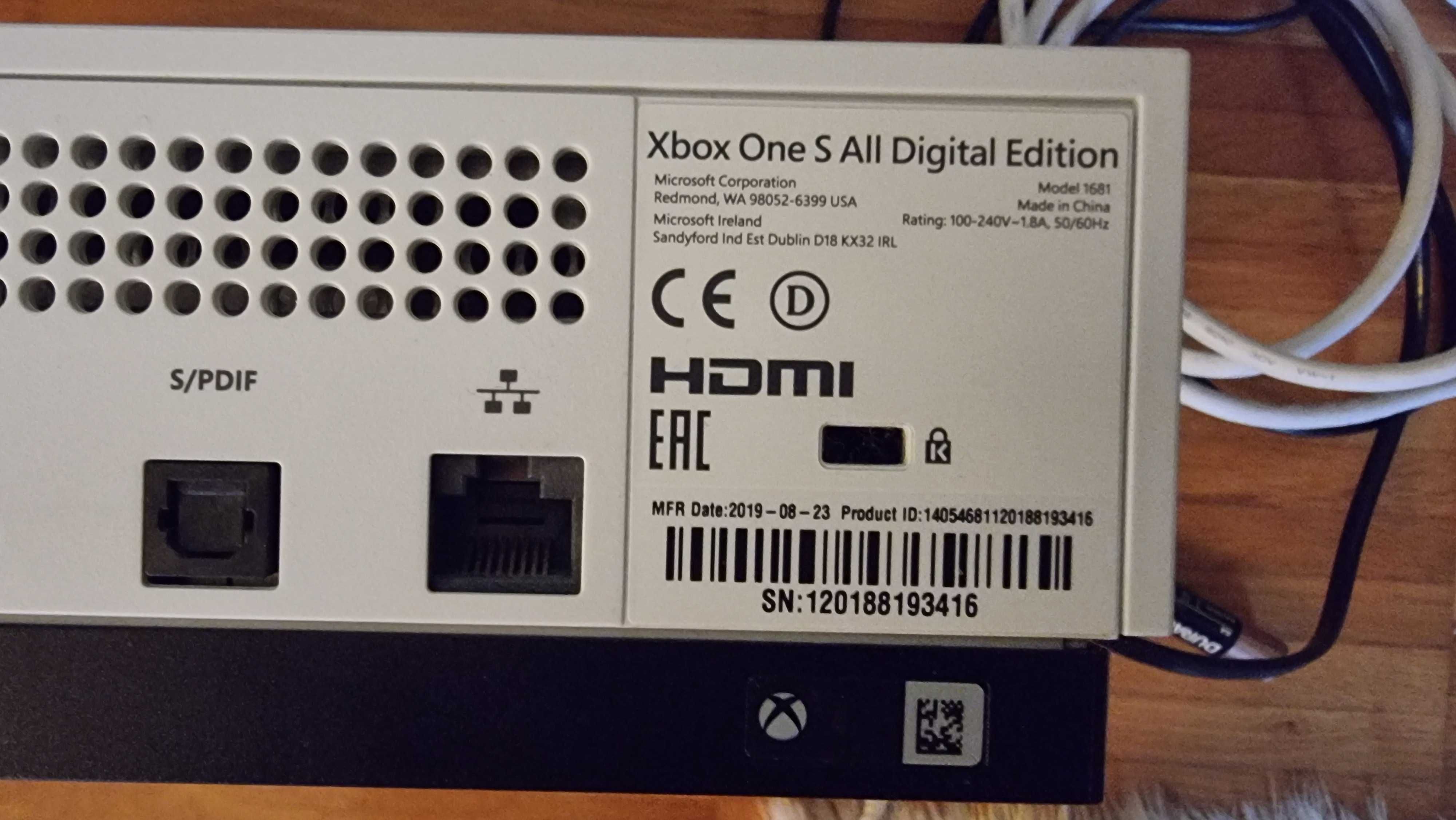 Xbox Оne S Digital