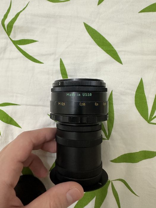 Советский объектив для фотоаппарата Гелиос