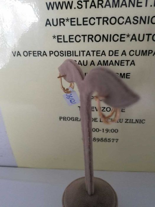 cercei aur 14k (m2) star amanet