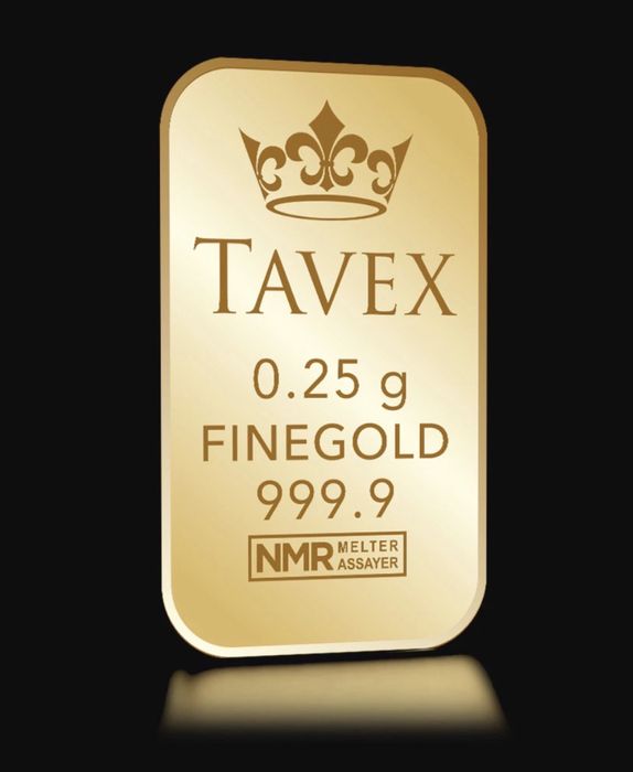 0,25 грама златно кюлче Tavex